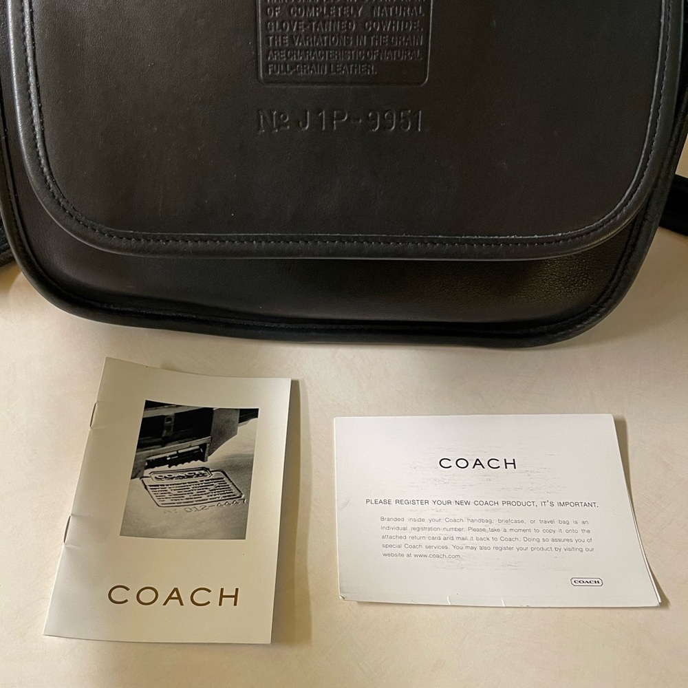 Vintage Coach 9951 Patricia's Legacy Crossbody Handbag in Black - Picture 6 of 14